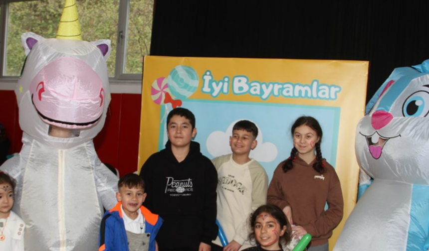 Yağlıdere'de çocuklar için bayram şenliği düzenlendi