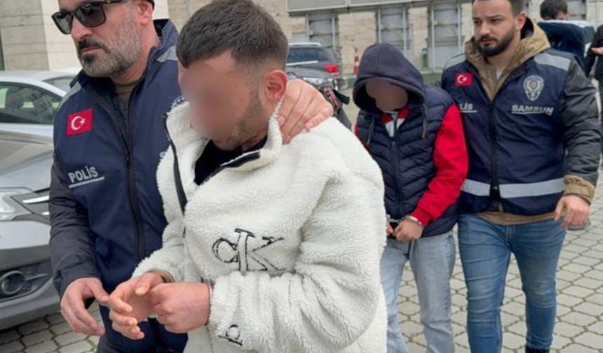 Samsun'da kız çocuğu attığı mesajla kurtarıldı! 4 gözaltı
