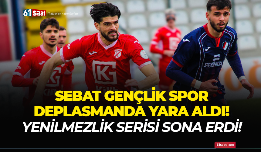 Sebat Gençlik Spor’da tarihi seri sona erdi!