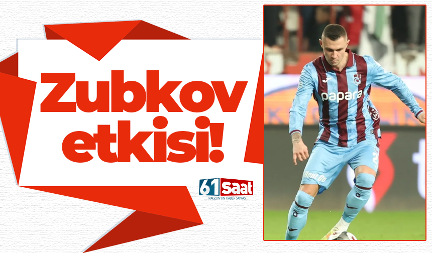 Trabzonspor'da Oleksandr Zubkov etkisi!