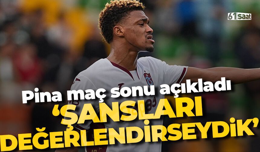 Wagner Pina açıkladı 'Şansları değerlendirseydik'