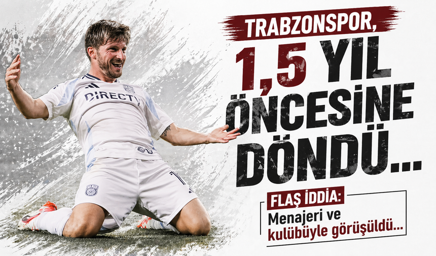 Trabzonspor, 1,5 yıl öncesine döndü... Anders Dreyer için görüşme yapıldı...