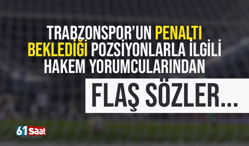 Trabzonspor'un penaltı bekledi... Hakem doğru karar mı verdi?