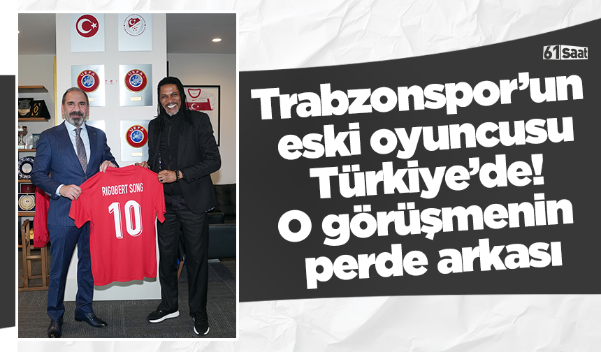 Trabzonspor’un eski oyuncusu Türkiye’de! O görüşmenin perde arkası