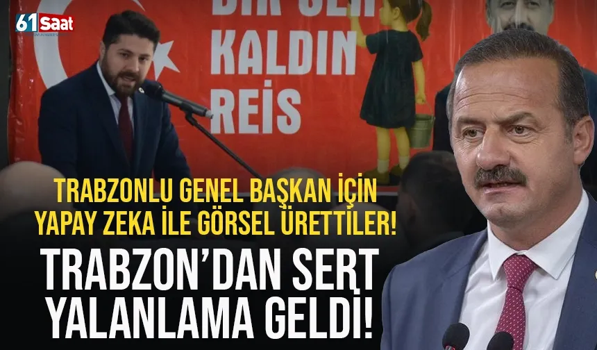 Trabzonlu Gene Başkana Yapay Zeka ile görsel ürettiler...