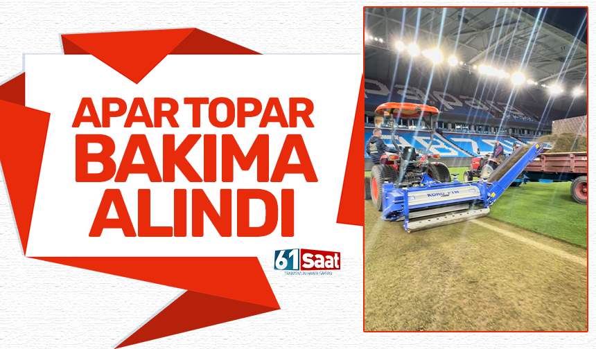 Trabzonspor apar topar bakıma aldı