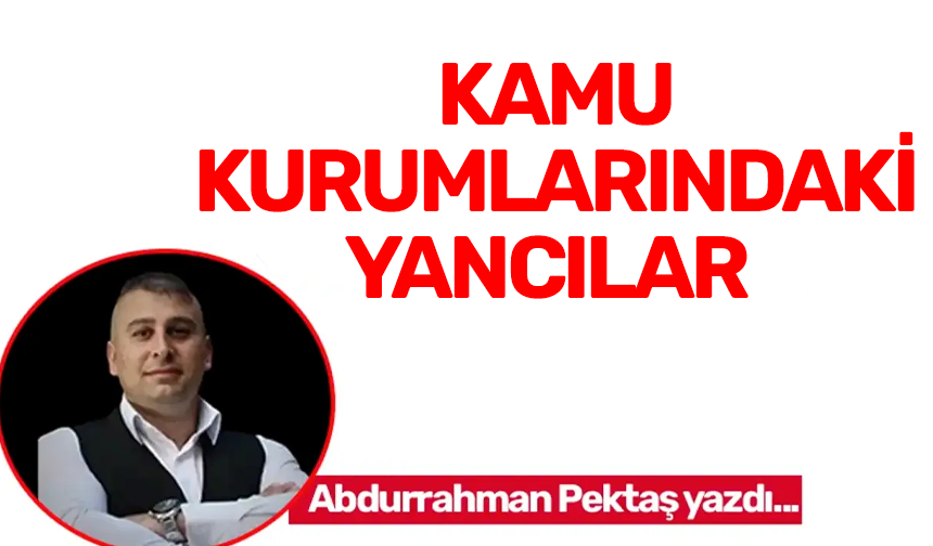 KAMU KURUMLARINDAKİ YANCILAR