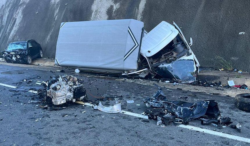 Giresun’da feci kaza: 6 kişi yaralandı