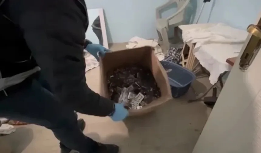 Samsun’da uyuşturucu operasyonu: 33 bin 850 hap ele geçirildi