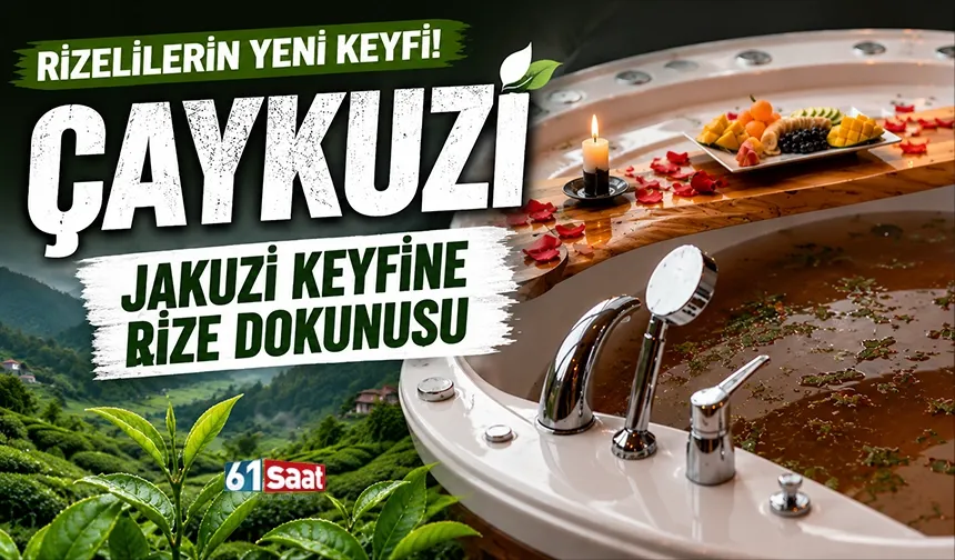 Bu da Rizelilerin jakuzisi ‘Çaykuzi'