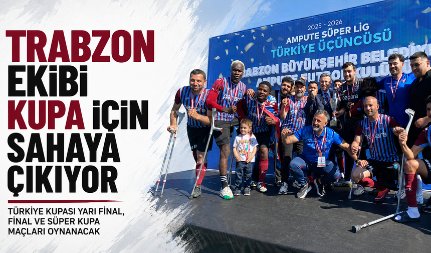 Trabzon ekibi Türkiye Kupası için sahaya çıkıyor
