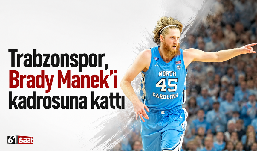 Trabzonspor, Brady Manek’i kadrosuna kattı