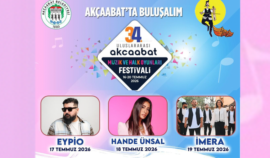 Akçaabat'ta Temmuz ayı sanatla dolu geçecek!