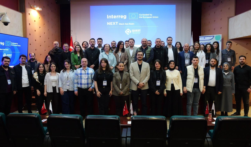 QUEST Projesi kapsamında ilk bölgesel eğitim programı Trabzon’da gerçekleştirildi