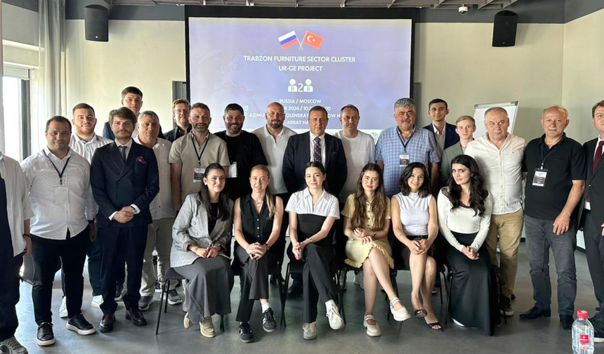 Trabzon Mobilya Sektörü Moskova’da ikili iş görüşmeleri gerçekleştirdi, yeni iş birliklerinin kapısını araladı