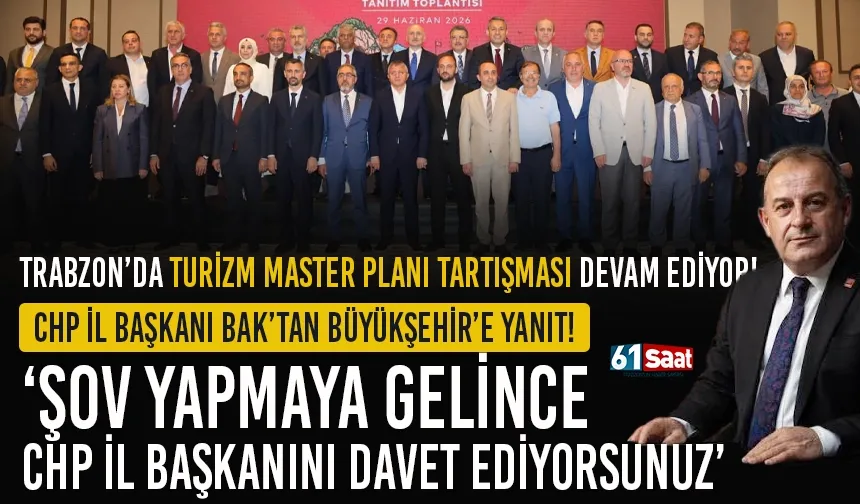 Trabzon’da Turizm Master Planı tartışması! Kimler davet edildi