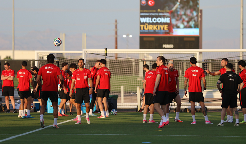 A Milli Futbol Takımı’nda Paraguay maçının hazırlıkları başladı
