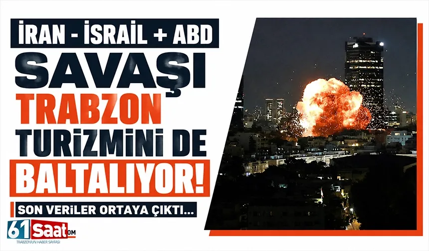 İran - İsrail + ABD savaşı, Trabzon turizmini de baltalıyor...