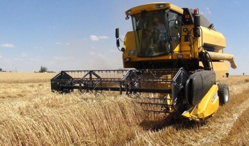 Çiftçilerin kavurucu sıcakta tozlu mesaisi sürüyor