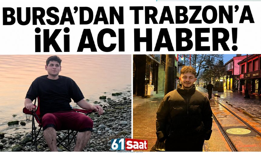 Bursa’dan Trabzon’a iki acı haber! İznik Gölü’nde...