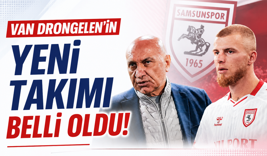 Van Drongelen'in yeni takımı belli oldu!