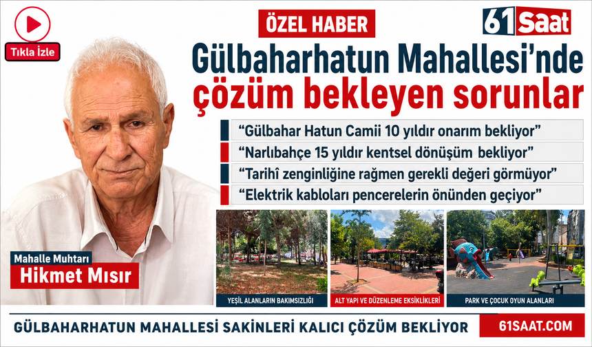 Hikmet Mısır“Tarihî cami 10 yıldır onarılmayı bekliyor”