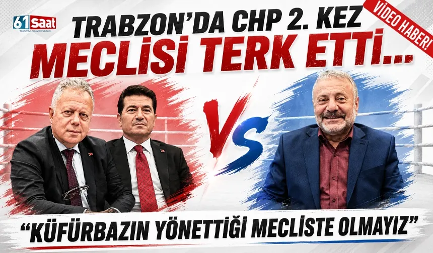 CHP meclisi 2.kez terk etti! “Küfürbazın yönettiği mecliste olmayız.”