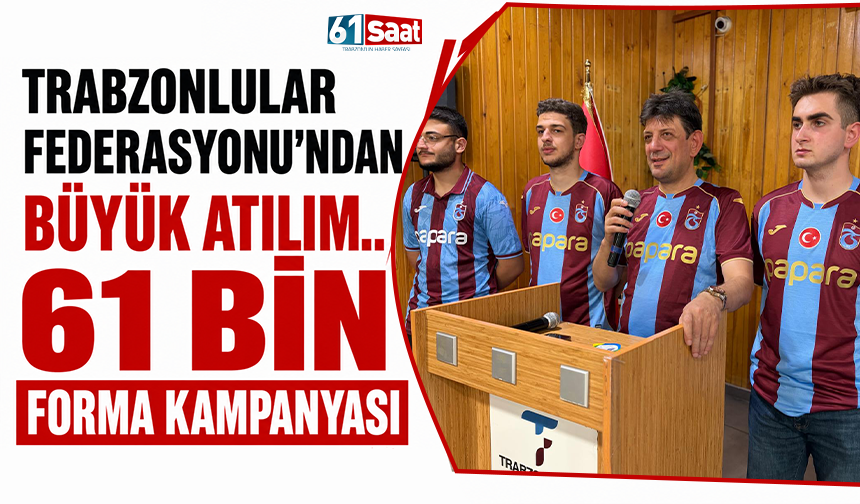Başkan Öksüz’den Trabzonspor için 61 bin forma çağrısı!