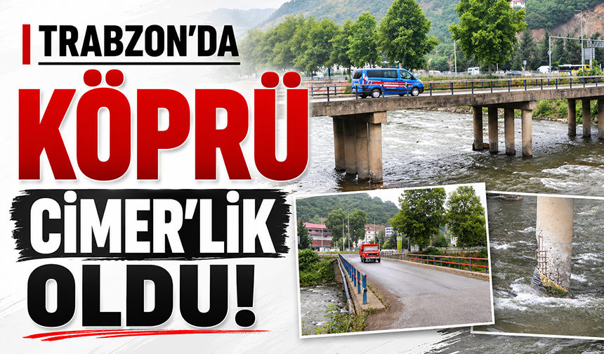 Ayaklarının betonu dökülen, demirleri açığa çıkan köprü korkutuyor