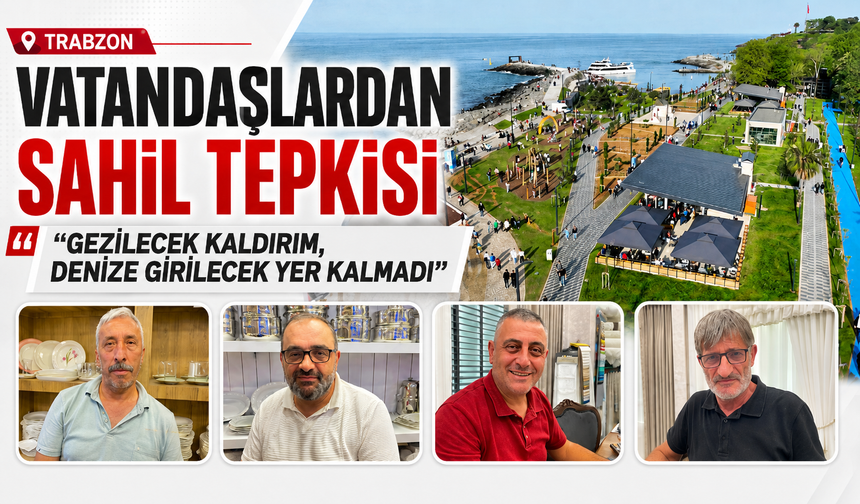 Vatandaşlardan sahil tepkisi: “Gezilecek kaldırım, denize girilecek yer kalmadı”