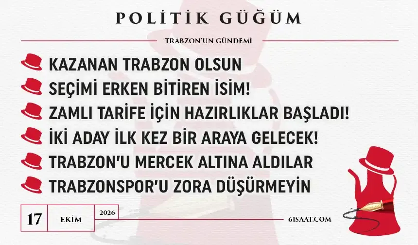 YENİ Parti Trabzon'da Bak ve Uzun yarışında ilk gün...