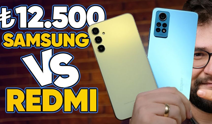 Ucuz Telefonlar Kapışıyor: Samsung VS Redmi (12.500 TL)
