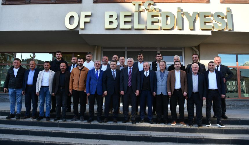 Trabzon Büyükşehir Belediye Başkanı Ahmet Metin Genç: Of'umuzu hizmetlerle donatacağız!